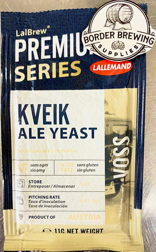 Voss Kveik Ale Yeast Lallemand LalBrew Supports a wide range of fermentation temperatures between 25-40°C with a very high optimal range of 35-40°C. Very fast fermentations are achieved within the optimal temperature range with full attenuation typically achieved within 2-3 days. 