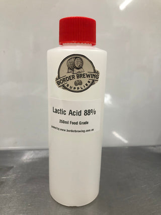Lactic Acid 88% Food Grade 200ml Lactic acid 88% can be added to the mash to adjust the pH. This is especially relevant when brewing light-colored beers, as lactic acid can help lower the pH to the optimal range for enzymatic activity during mashing.