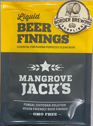 Beer Finings Fungal Chitosan Solution Liquid Sachet 20ml Removes unwanted compounds and firms up natural sediment for a crystal clear beer with a smooth flavour. GMO Free.  Ready to pour sachet, so no messy mixing required.   Derived naturally from non animal product, so therefore is suitable for vegetarians & vegans.
