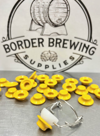 Flip Top Lid Seals
Packet of 24
Low2 are the new golden yellow standard of homebrew kegs and seals, brought to you by KegLand Australia.
Low2 seals have superior oxygen barrier properties than that of the previous O-Rings (Silicone). This results in your beverage staying fresher for longer.
Food Grade, will not impart any flavour or aroma.
Fits all swing top bottles like Grolsch Lager, IKEA Korken, Bormioli Rocco and many more.