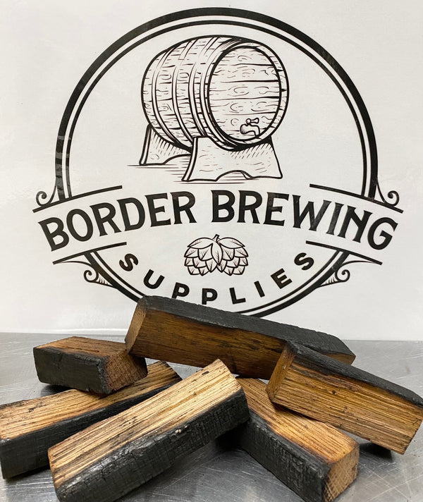 American Oak Barrel Staves Medium Toast Rum Whisky Bourbon Wood Char Charred