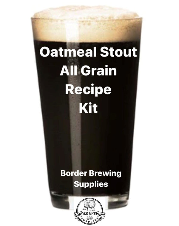 Oatmeal Stout All Grain Recipe Kit This oatmeal stout recipe results in a beer that's rich and smooth. The roasted malts add depth, while oats give a creamy texture. Balanced bitterness rounds out the taste for a satisfying full stout.