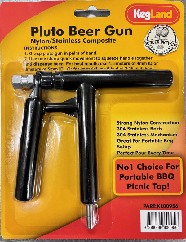 These pluto guns are becoming more and more common in the industry for ease of pouring, reliability and that great feel of holding a dispensing weapon.
Now with a reinforced handle section. This helps to avoid stress fractures that had become very common with extended use over time.