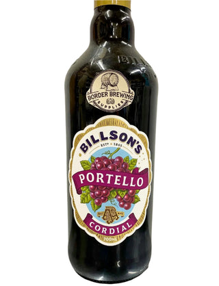 Portello Billson's 700ml Cordial Billson's famous & best selling Traditional Portello Cordial is a Grape & Berry Cola flavoured masterpiece. It’s deliciously refreshing & very nostalgic!   Jazz up your Vodka, mix in a cocktail or add to your Sodastream for some fun fizz.  Billson's Portello Cordial is sure to make any drink pop!  Brewed with Billson's pure alpine spring water, Billson's syrups are easily enjoyed with still or sparkling water.