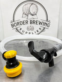 Beer Tap Party setup keg Tap Kegerator Homebrewing Home Brew Beer. Party Tap Set Attach to any Ball Lock Keg system  Includes- Ball Lock Disconnect 2 Meters of Beer Line Duotight reducer adapter Bronco Dispensing Tap  Perfect for pouring your beverage from your keg anywhere, anytime. 