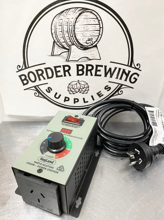 Power Controller 2400W Power Station 240V Gen2 The new and improved Generation 2 - 2400 watt Power Controller. Suitable for Homebrewers, distillers and any other means of power wattage adjustment up to 2400 watt