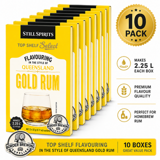 Select Queensland Gold Rum x 10 Pack Bundle