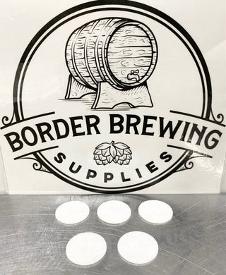 Filter Papers Small Still Spirits Diameter - 25mm  To suit the older style Z filter.  Always ensure the paper lies flat across the base. Replace after each batch of spirit.  5 filters per packet