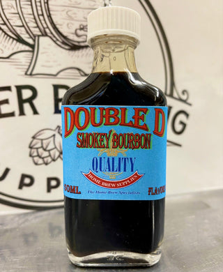 Smokey Bourbon Double D Range Quality Homebrew Bourbon draws its Oak, Vanilla-like flavours from the charred surface of its oak cask  Smokey Jim Beam style Essence Spirit Flavouring