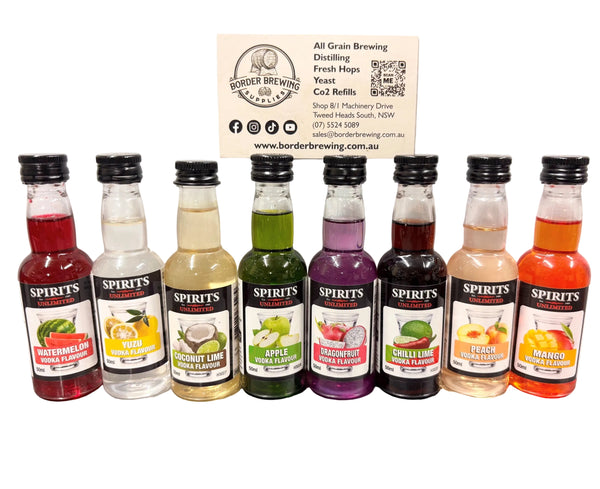 Spirits Unlimited Vodka essence 50ml bottles