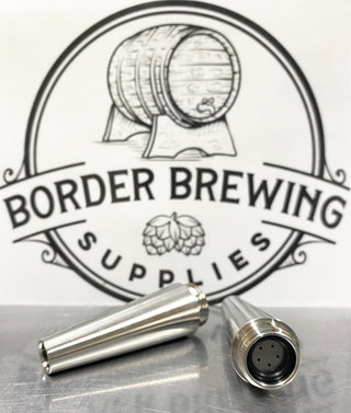 Stout Spout NUKATAP Attachment The Stout Spout has a removable creamer/aerator disc inside, it is specially made to serve beers infused with nitrogen gas, and allows the nitrogen gas to flow smoothly through the faucet with the beer to create a smoother, creamier beer.