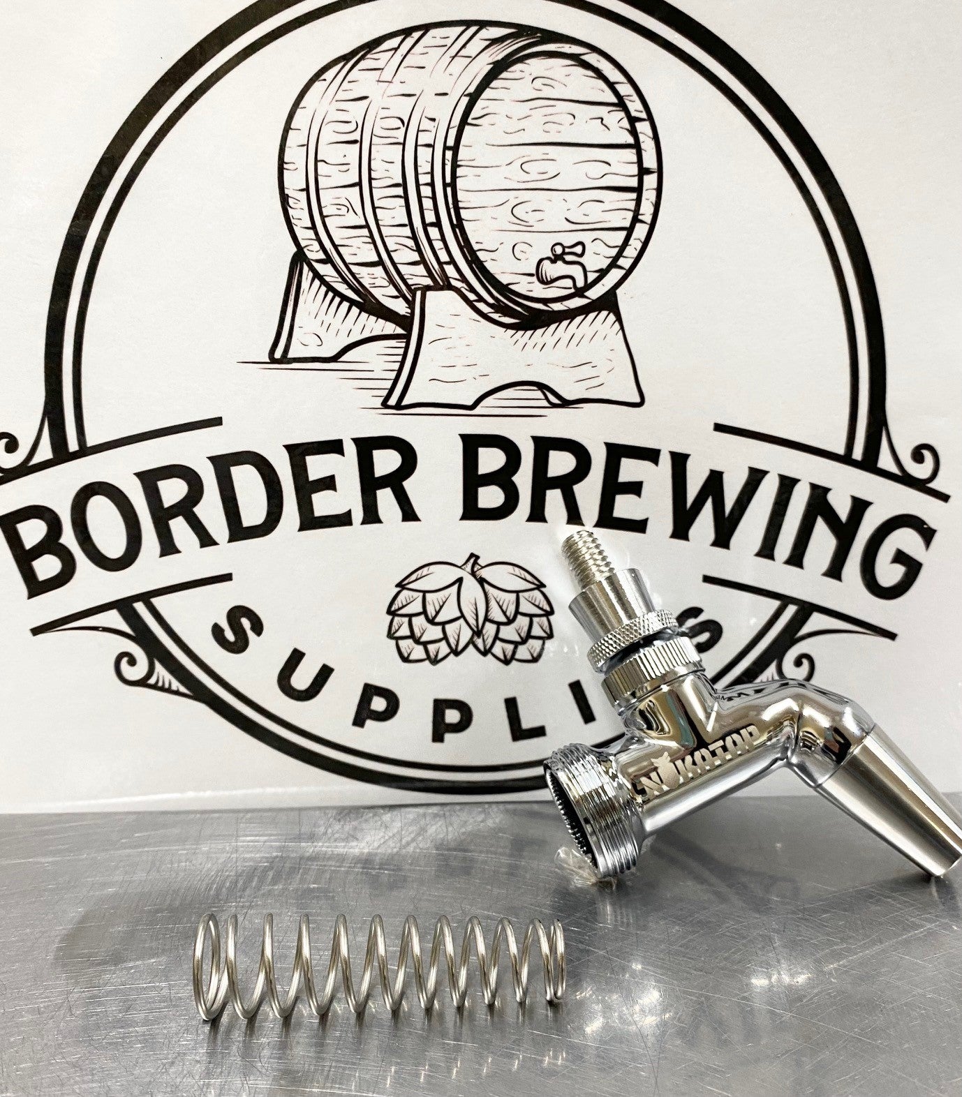 Self Closing NukaTap Tap spring | Border Brewing Supplies