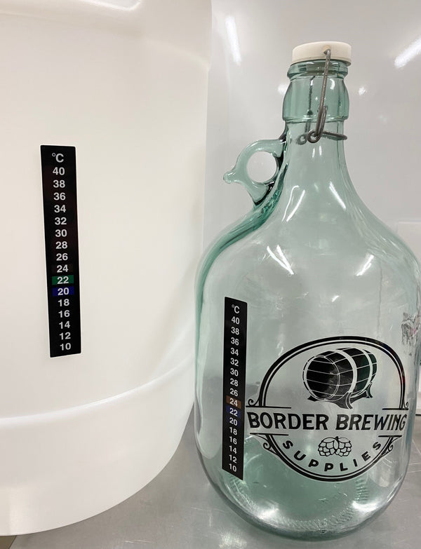 Stick on Thermometer Temperature Fermenter Demijohn