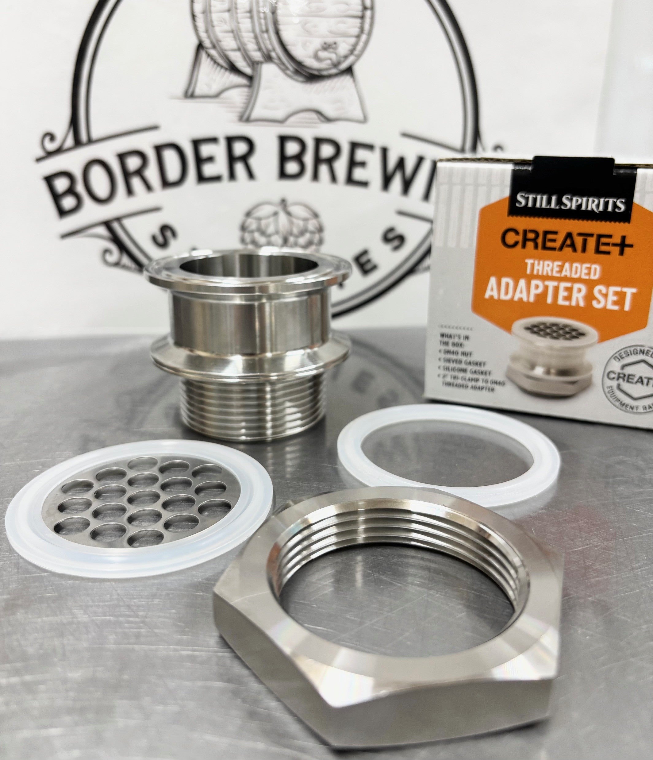 Threaded Adapter Set Create+ | Border Brewing Supplies