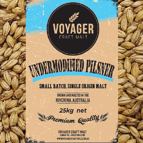 Undermodified Pilsner Malt - Voyager