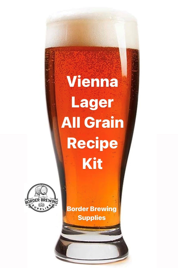 Vienna Lager All Grain Recipe Kit A moderate-strength amber lager with a soft, smooth maltiness and moderate bitterness. It finishes relatively dry, and the malt flavour is clean, bready-rich, and somewhat toasty, offering an elegant impression achieved through the use of quality base malts