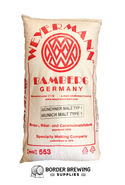 Munich Malt T1 Weyermann Made from the finest German quality brewing barley. The rich malt aroma and color of the malt are perfect for malt-forward and deeper color beer styles.  Sensory: pronounced malt aroma with notes of caramel, honey and bread