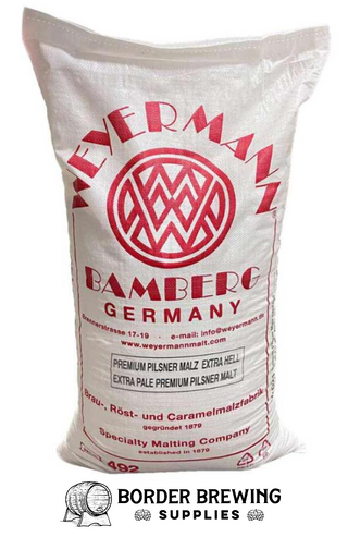 Weyermann Extra Pale Premium Pilsner Malt for crisp pale lager