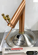 AlcoEngine Copper Pot Still Gen 2 condenser for whiskey rum and gin distillation