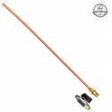 AlcoEngine Reflux Still replacement kit with copper outlet tube, flow-control fittings and ball valve