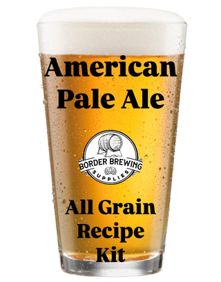 Award-winning American Pale Ale all grain recipe kit with Voyager Compass and Janz malts, Cascade and Centennial hops and LalBrew House Ale yeast
