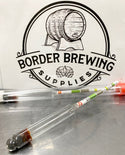 Brewing hydrometer for measuring specific gravity in beer wine cider and mead