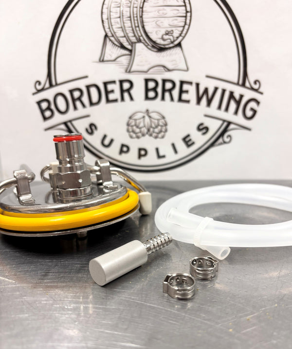 Carbonation Keg Lid | 0.5 Micron Diffusion Stone