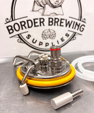 Carbonation Keg Lid | 0.5 Micron Diffusion Stone
