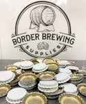 Crown seal beer bottle caps for homebrew bottling