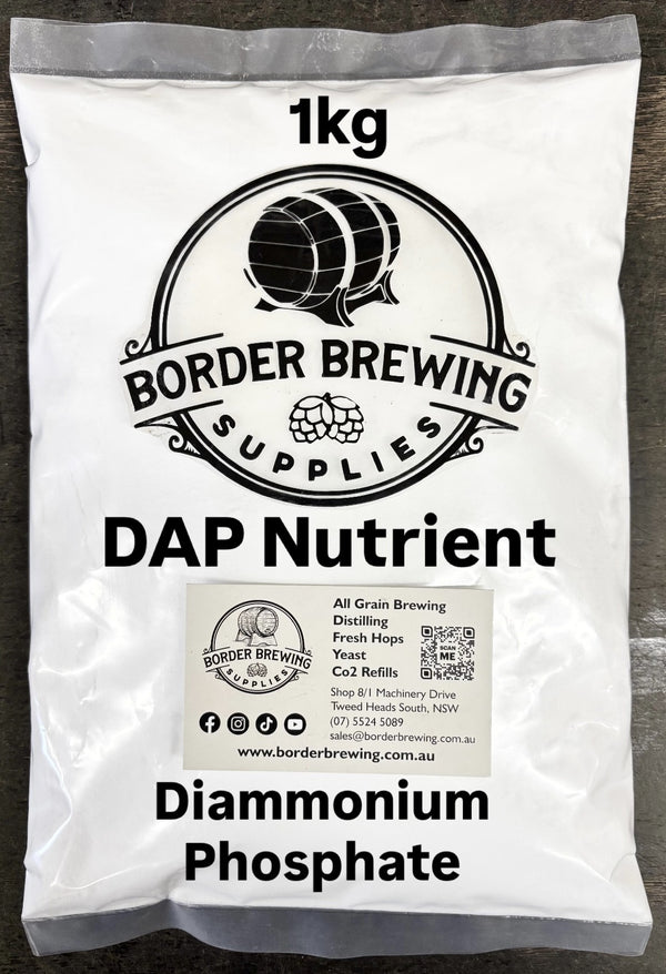 Diammonium Phosphate DAP yeast nutrient available in 100g and 1kg packs