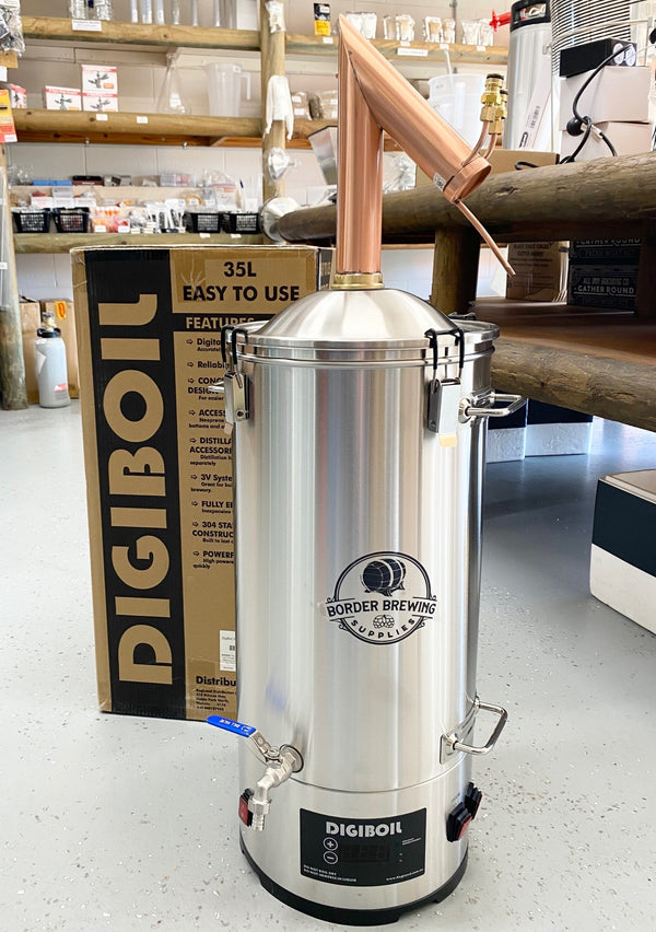 DigiBoil 35L Digital Turbo Boiler 2400W with Pot Still Attachment