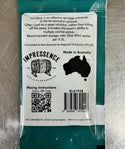 Reverse side of FermStop east inhibiter package showing instructions