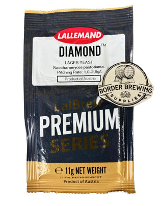 LalBrew Diamond Lager Yeast 11g for clean German-style lager fermentation