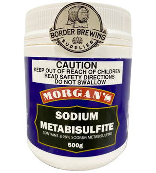 Morgan's Sodium Metabisulphite 500g for brewing and winemaking