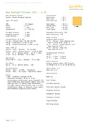 Brewfather recipe sheet for the New Zealand Pilsner all grain recipe kit with Motueka and Nelson Sauvin hops
