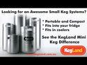 KegLand 5 Litre Stainless Steel Mini Keg | Portable Beer Keg