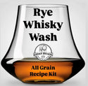 Rye Whiskey Wash Kit - Premium All Grain Recipe Kit