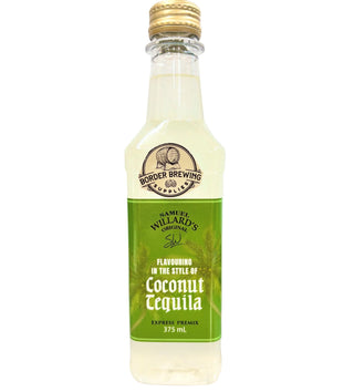 Samuel Willard's Premix Coconut Tequila 375ml express premix for making tropical coconut tequila liqueur at home