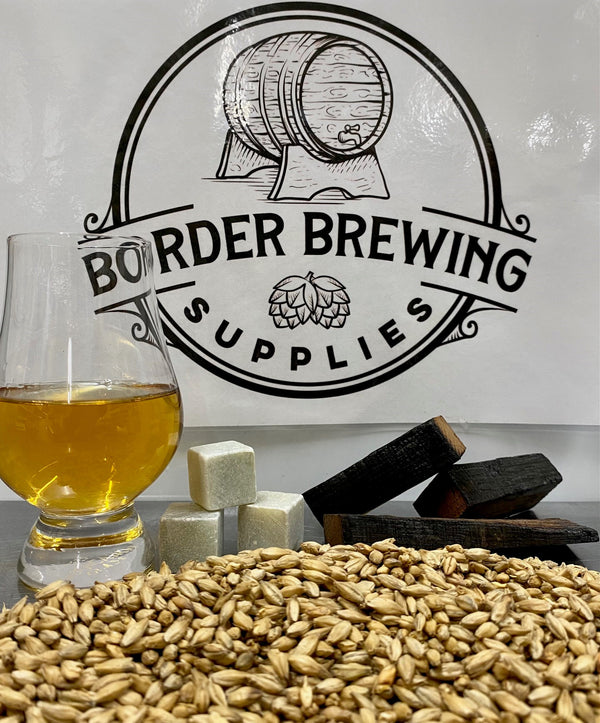Finished Single Malt Style Whiskey made from the Border Brewing Single Malt Style Whiskey Wash Kit