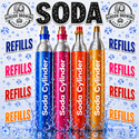 Soda cylinder exchange and CO₂ gas bottle swap at Border Brewing Supplies
