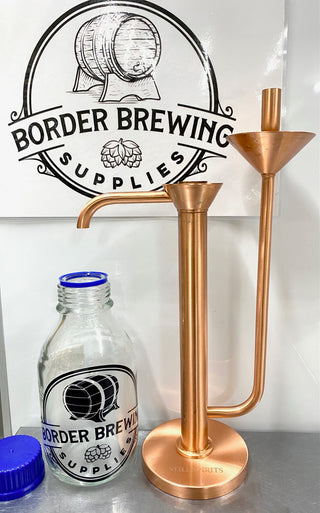 Still Spirits Large Copper Parrot for continuous distillate ABV measurement