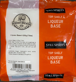 Still Spirits Liqueur Base A 220g for making smooth and balanced homemade liqueurs