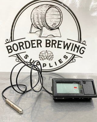 Still Spirits T500 crimped temperature sensor with digital thermometer, Teflon wire and stainless steel probe for the Turbo 500 condenser.