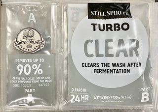 Still Spirits Turbo Clear Part A and B wash clearing finings