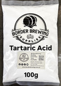 Tartaric acid powder 100g for winemaking, brewing and food use