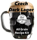 Tmavé Pivo Czech Dark Lager Recipe Kit with freshly crushed grain, Saaz hops and Fermentis S-23 yeast