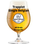 Trappist Single Belgian All Grain Recipe Kit with freshly crushed grain, Styrian Goldings hops, candi syrup and Abbaye yeast
