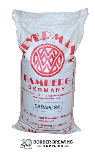 Weyermann CARAPILS light German dextrin brewing malt for body and foam stability

