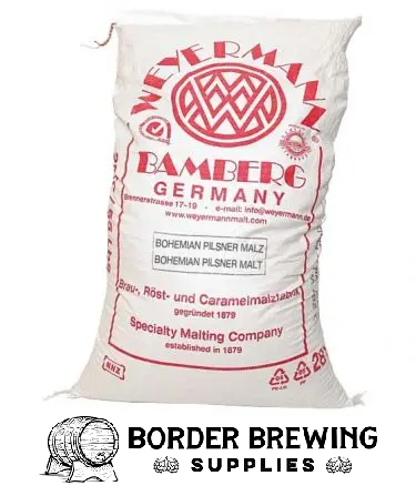 Weyermann Floor-Malted Bohemian Pilsner Malt for traditional Czech lager

