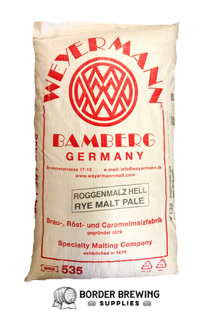 Weyermann Rye Malt Pale German brewing grain for Roggenbier and Rye IPA